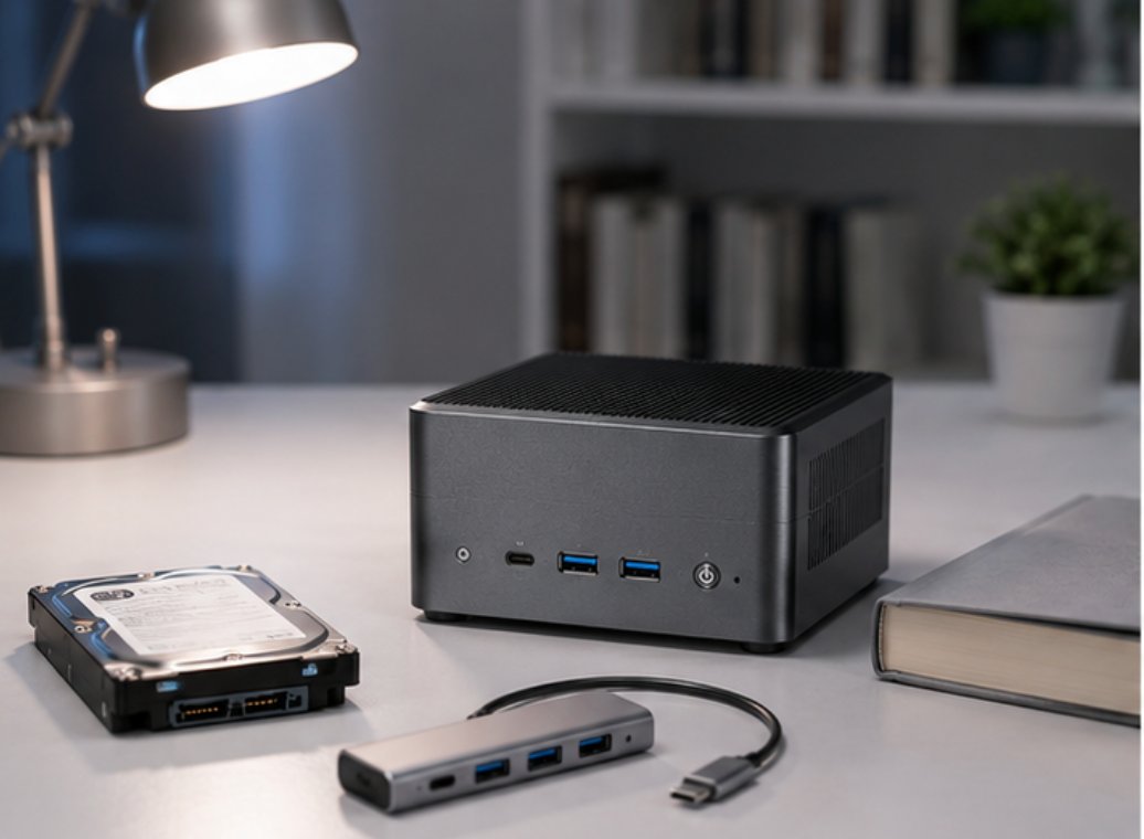 WTR PRO AMD Mini PC as 4K media server WTR PRO AMD Review: Desktop Digital Fortress, Home Server, NAS & Private Cloud(图2)