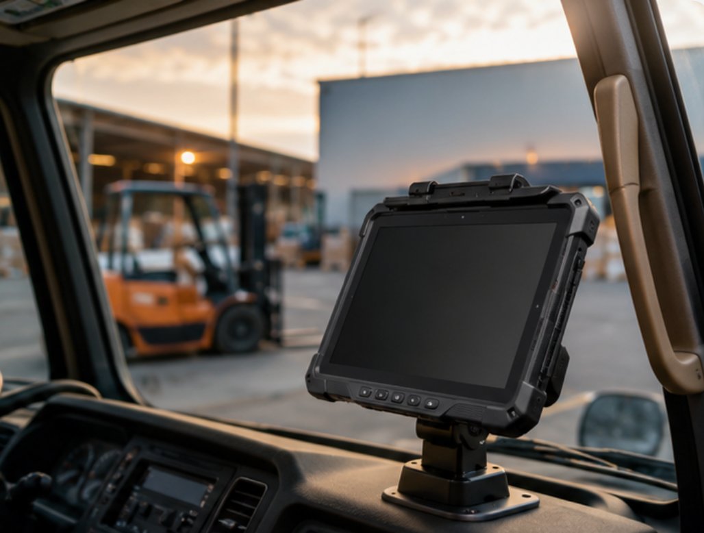 HTNJ08A rugged tablet IP67 wide temperature specs Industrial Tablet Selection Guide: 4 Pitfalls Logistics Managers Must Avoid with hotus Rugged Tablets(图2)