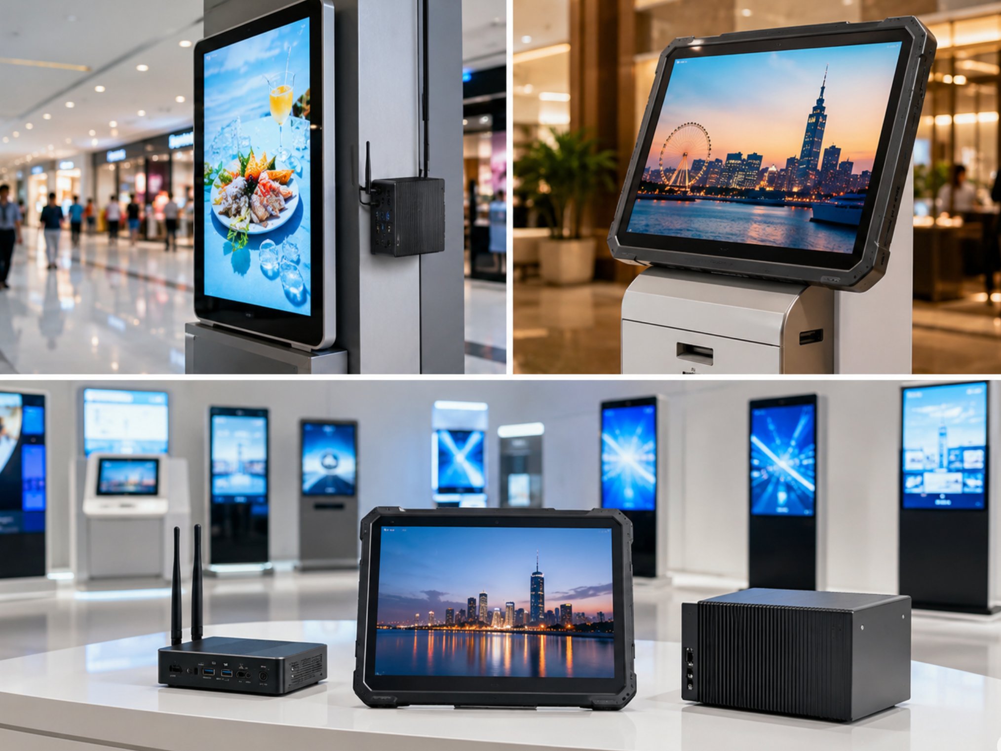 Digital Signage Kiosk Trends: Palm-sized Mini PC and Rugged Tablets for 2026(图1) Digital Signage Kiosk Trends: Palm-sized Mini PC and Rugged Tablets for 2026(图1)