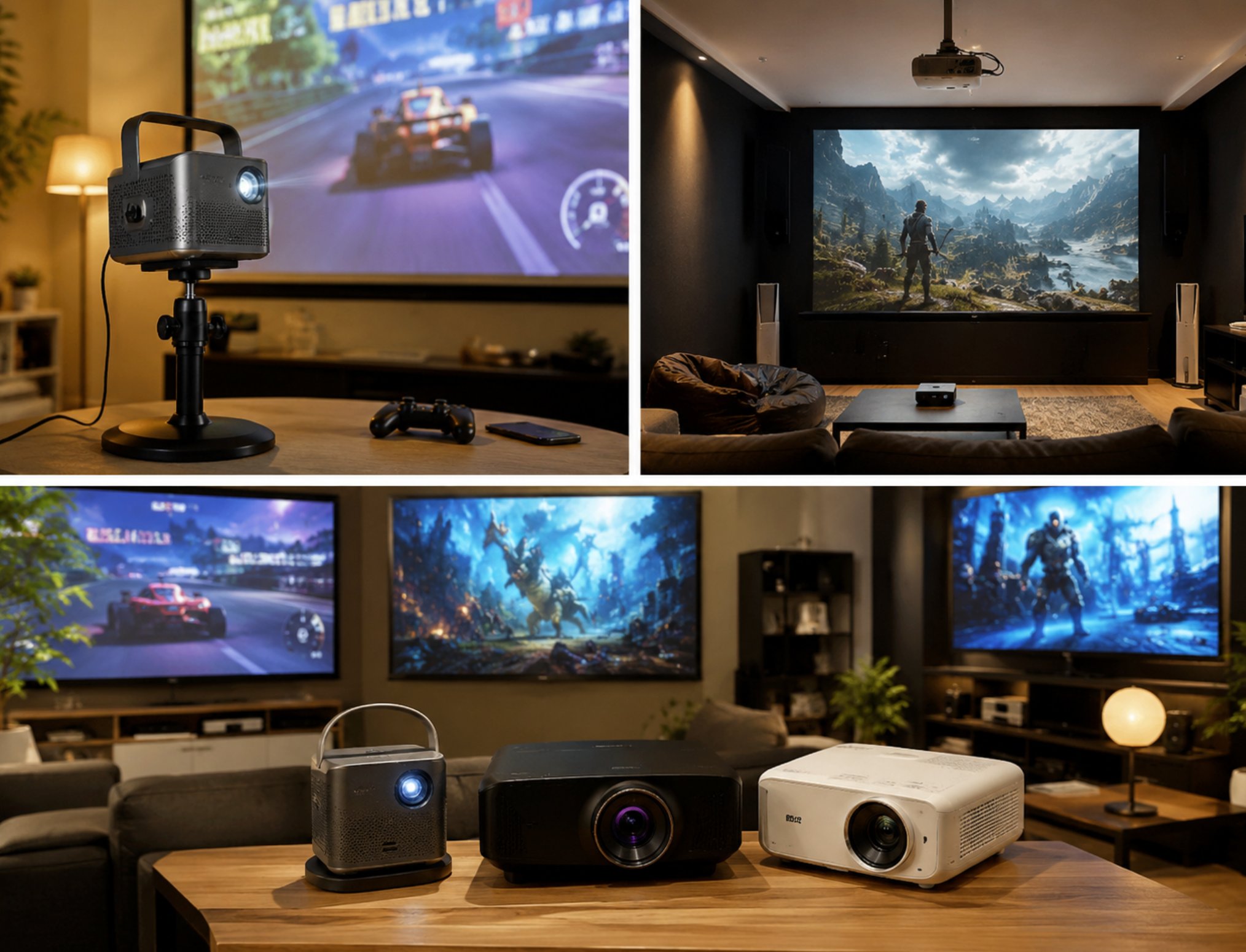 H2 Mini 4K Home Projector HT2500 Pro Gaming Entertainment: Installation Guide