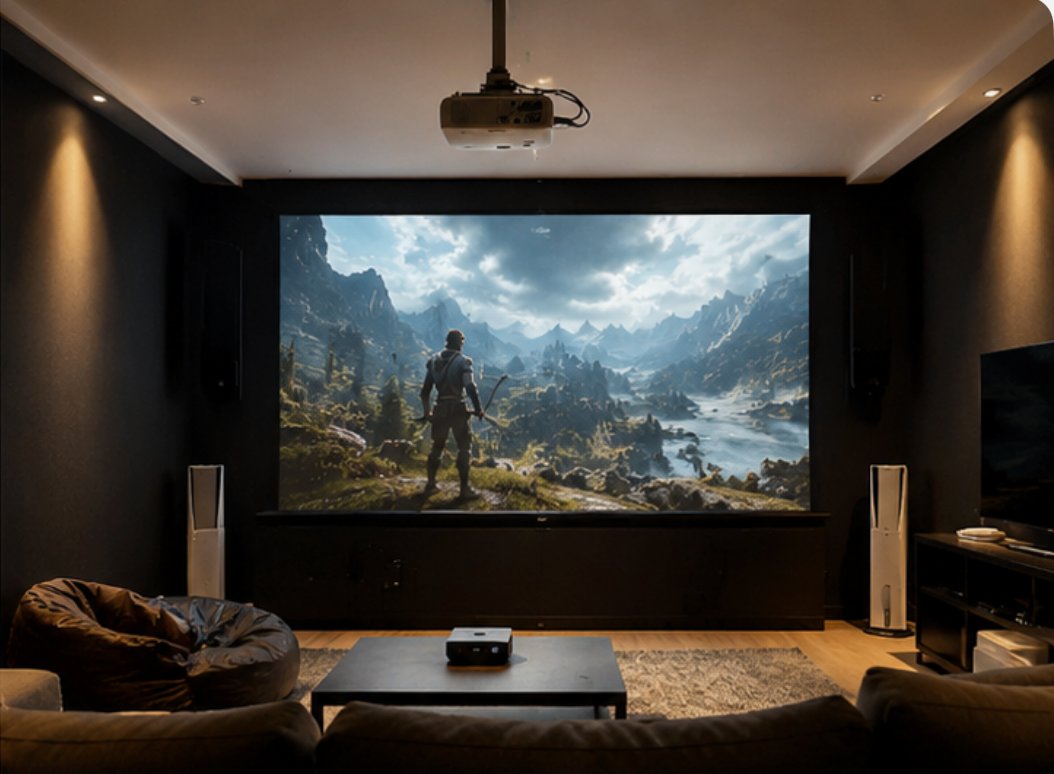 H2 Mini 4K Home Projector HT2500 Pro Gaming Entertainment: Installation Guide(图2) H2 Mini 4K Home Projector HT2500 Pro Gaming Entertainment: Installation Guide(图2)