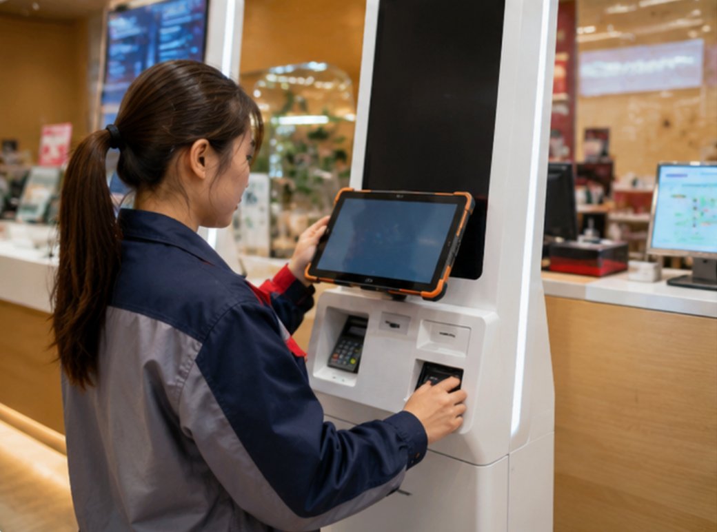 SH6 HTQ10A SH5-W Digital Signage Kiosk: Maintenance and Care Guide(图2) SH6 HTQ10A SH5-W Digital Signage Kiosk: Maintenance and Care Guide(图2)