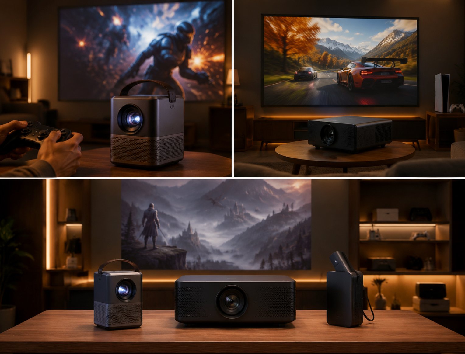 <strong>H2 Mini 4K Home Projector ST11</strong>
