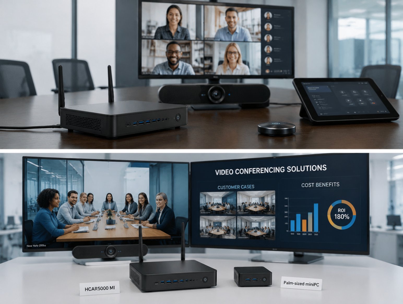 HCAR5000 MI Palm-sized Mini PC Video Conferencing: Customer Case Study(图1)