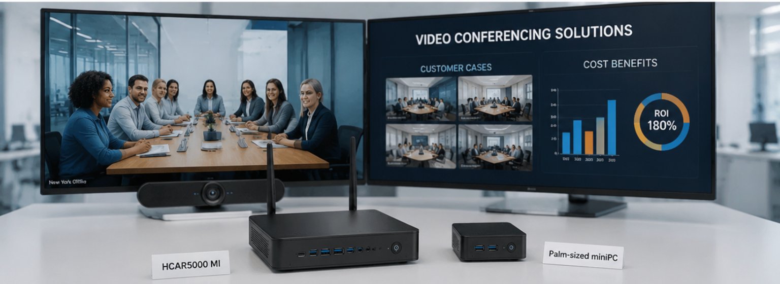 HCAR5000 MI Palm-sized Mini PC Video Conferencing: Customer Case Study(图2)