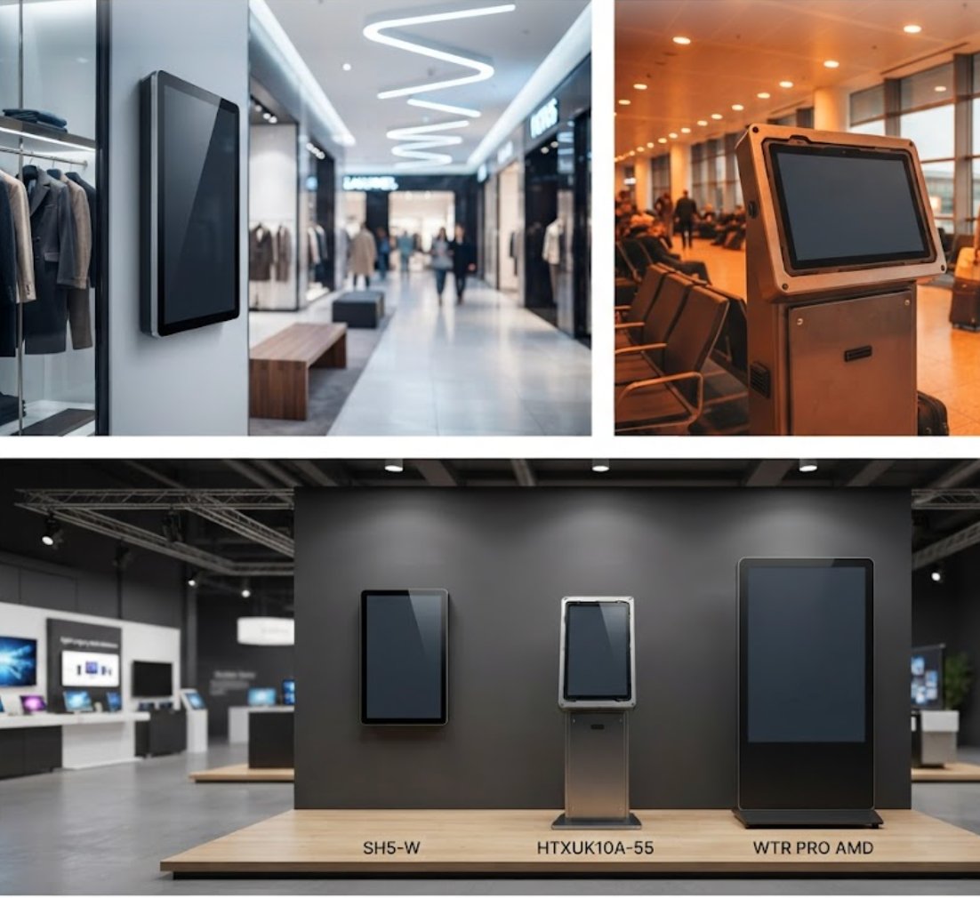 SH5-W HTXUK10A-55 WTR PRO AMD Digital Signage Kiosk: ROI Analysis(图1)