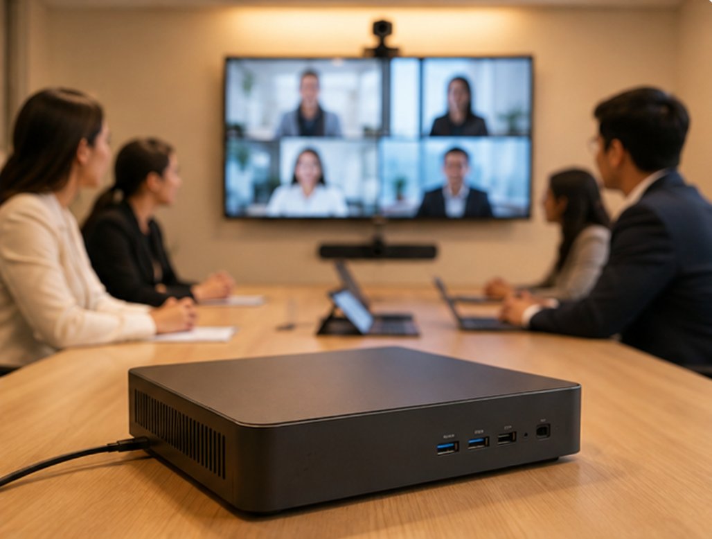 SH6 Palm-sized Mini PC HCAR5000 Video Conferencing: Performance Test(图3)