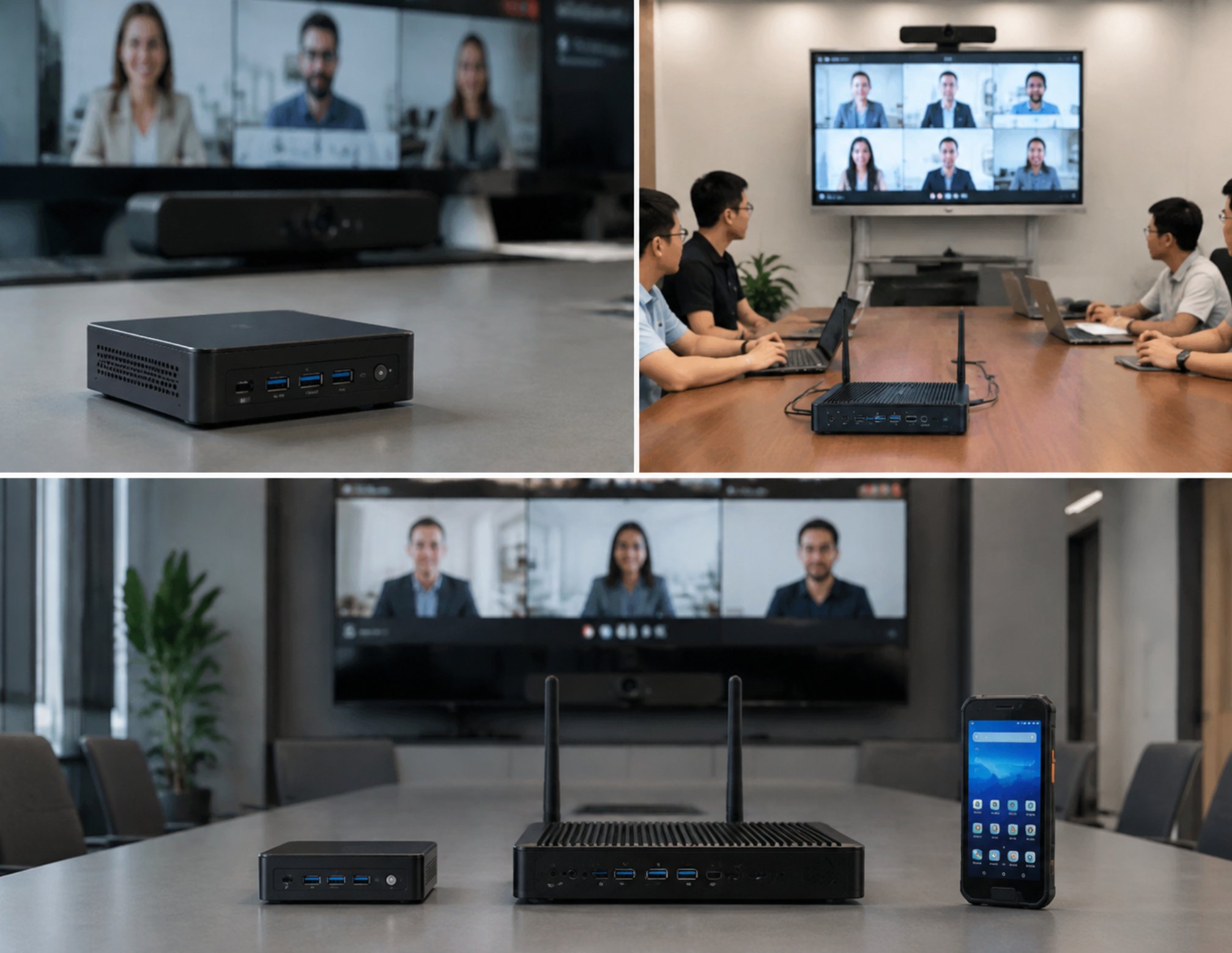 Palm-sized Mini PC HCAR5000 Video Conferencing: Customer Case Study