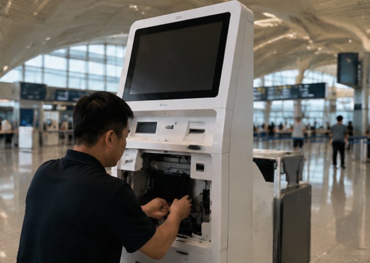 SH5-W HTXUK10A-55 WTR PRO AMD Digital Signage Kiosk: Installation Guide(图3)