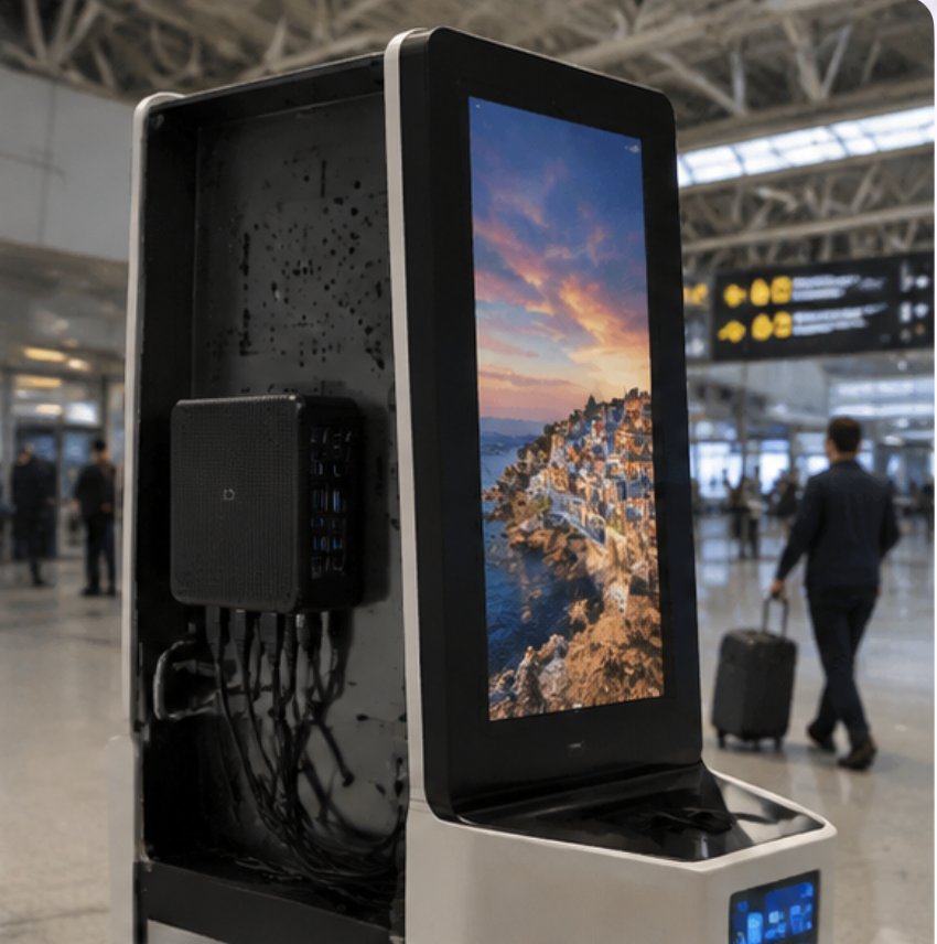 HTQ10A HCAR5000 MI SH5-W Digital Signage Kiosk: Installation and Deployment Guide(图1) HTQ10A HCAR5000 MI SH5-W Digital Signage Kiosk: Installation and Deployment Guide(图1)