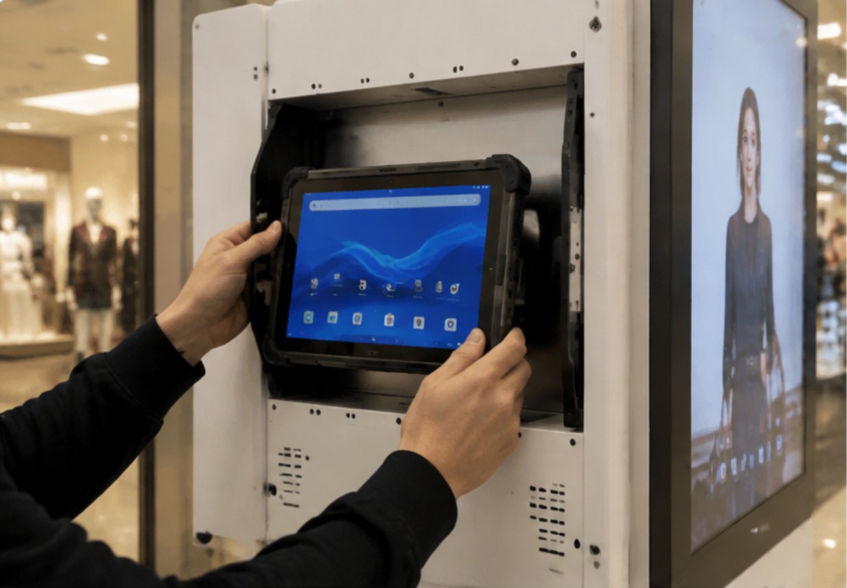 HTQ10A HCAR5000 MI SH5-W Digital Signage Kiosk: Installation and Deployment Guide(图2) HTQ10A HCAR5000 MI SH5-W Digital Signage Kiosk: Installation and Deployment Guide(图2)