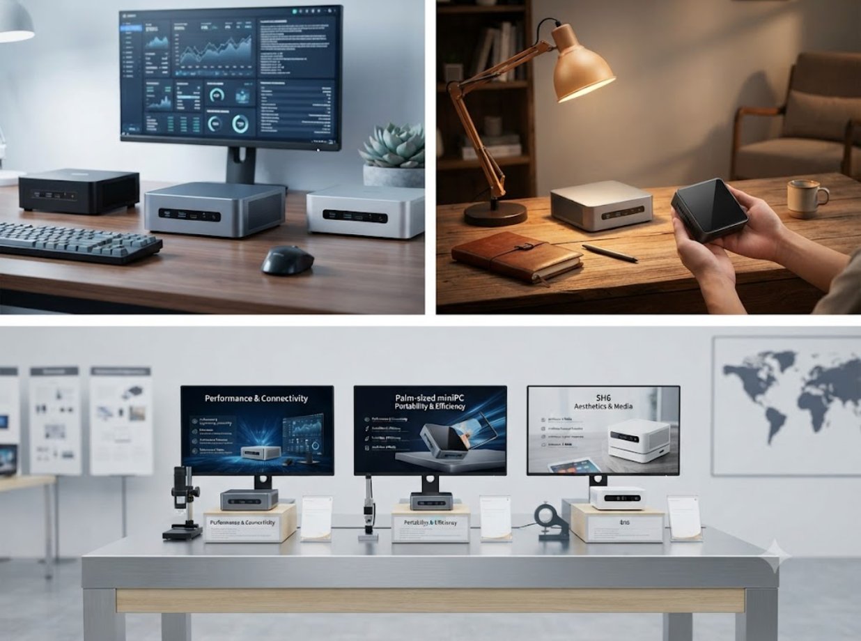 HCAR5000 MI Palm-sized Mini PC SH6 Remote Work and Home Office: Cross-Brand Comparison(图3) HCAR5000 MI Palm-sized Mini PC SH6 Remote Work and Home Office: Cross-Brand Comparison(图3)