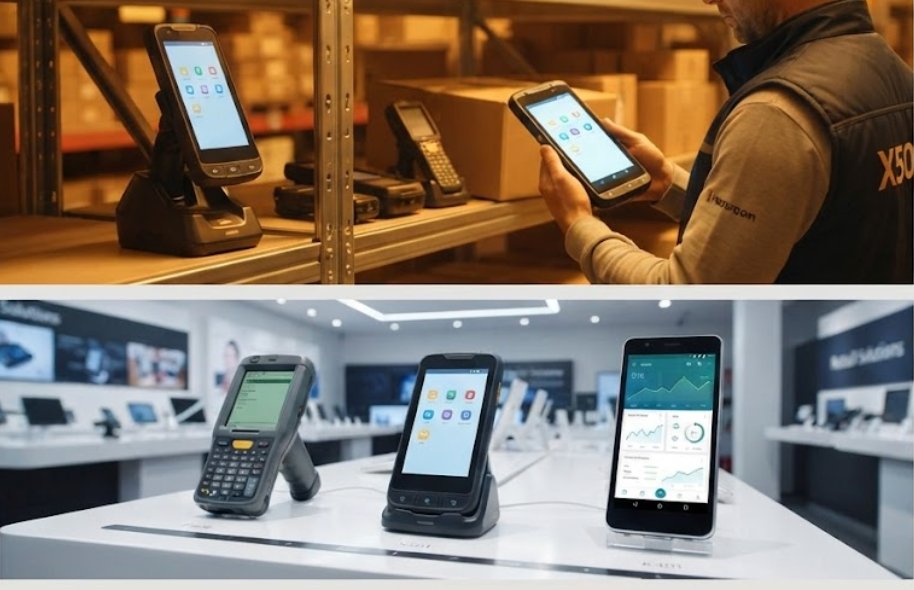 Handheld PDA F505 X501 K401 Retail POS: Technology Evolution and Comparison(图2)