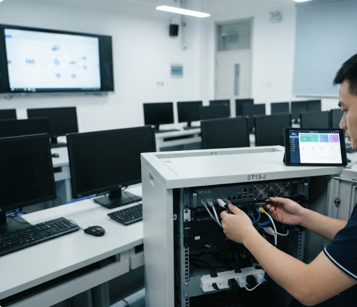 ST13-J ST11-J ST9-M Education Computer Labs: Technology Evolution and Comparison(图3)