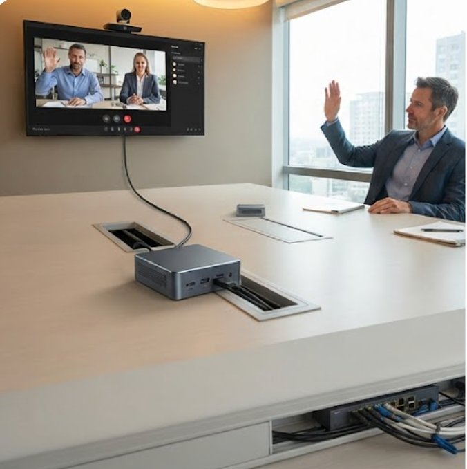 HCAR5000 MI, Palm-sized miniPC and SH6 Video Conferencing Implementation Walkthrough(图1)