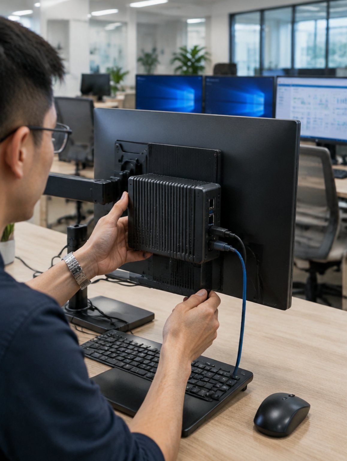 Palm-sized miniPC and ST13-U Thin Client VDI Implementation Walkthrough