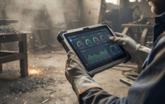 AR Smart Glasses and RT81 Rugged Tablet in Industrial Edge Computing: A Data-Driven Case Story(图2) AR Smart Glasses and RT81 Rugged Tablet in Industrial Edge Computing: A Data-Driven Case Story(图2)