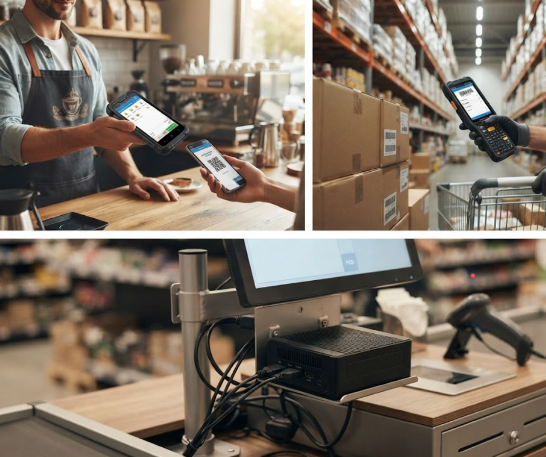 Retail POS Optimization: How Hotus Smart PDAs and Mini PCs Solved Real Checkout Bottlenecks(图3) Retail POS Optimization: How Hotus Smart PDAs and Mini PCs Solved Real Checkout Bottlenecks(图3)