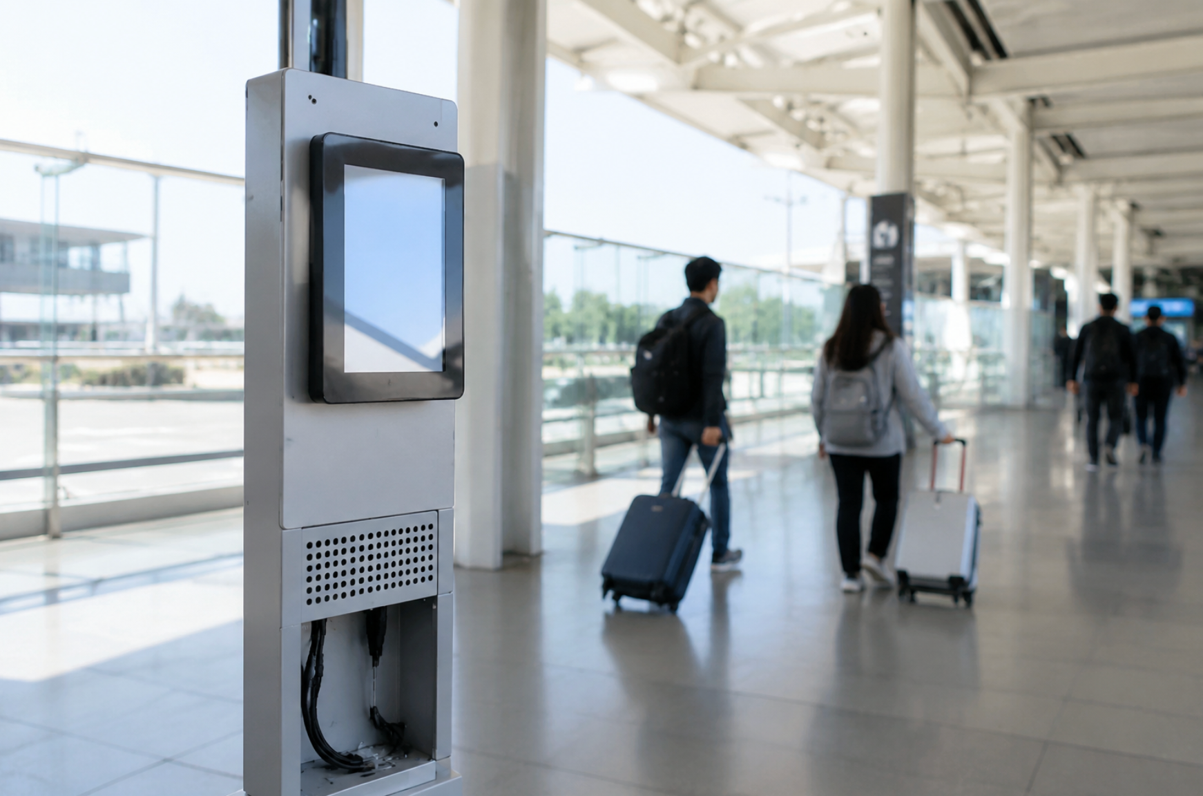 Digital Signage & Kiosk Terminals: Choosing the Right Rugged Tablet for Unattended Operation(图2) Digital Signage & Kiosk Terminals: Choosing the Right Rugged Tablet for Unattended Operation(图2)