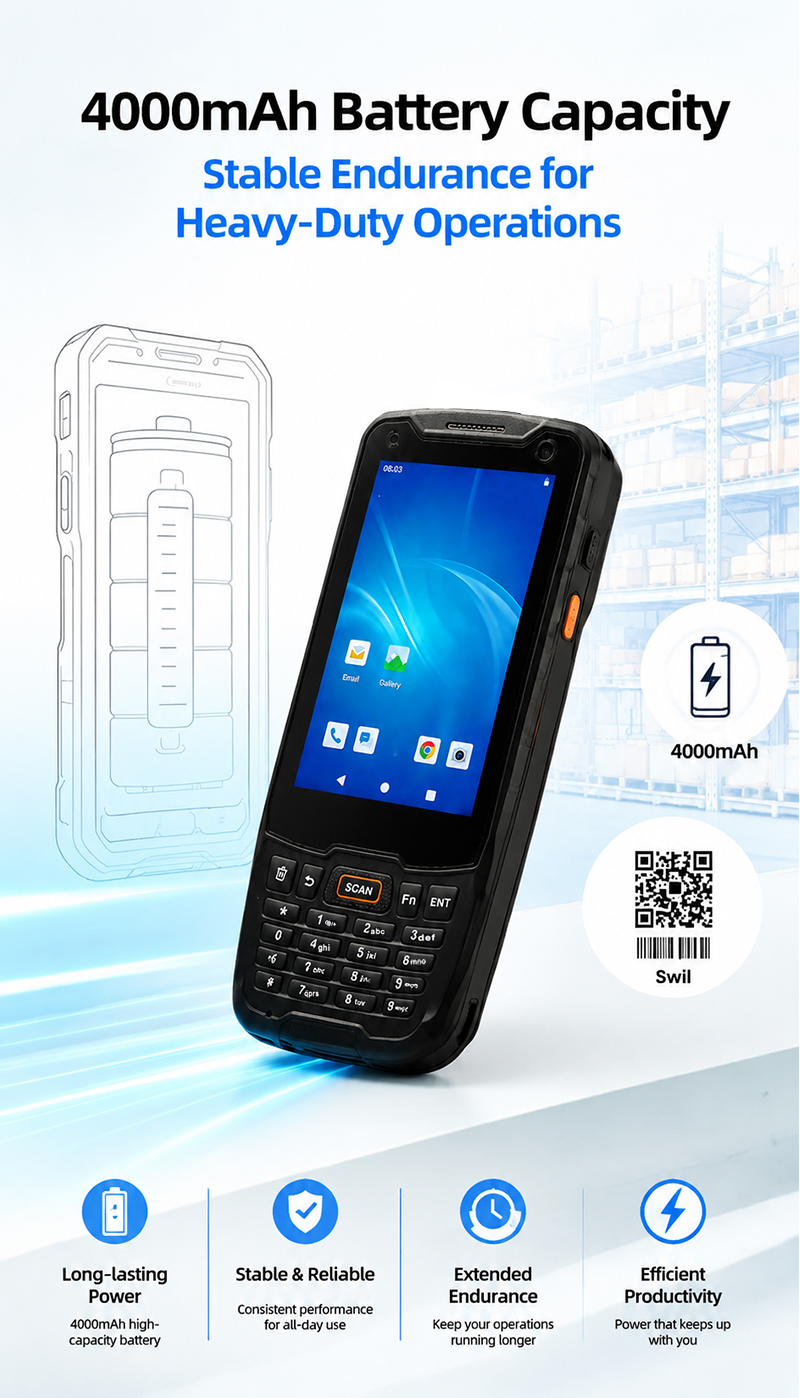 R350C 4-inch Industrial PDA | Qualcomm QCM2290 Quad-core | Android 13 | Barcode Scanning & NFC(图14) R350C 4-inch Industrial PDA | Qualcomm QCM2290 Quad-core | Android 13 | Barcode Scanning & NFC(图14)