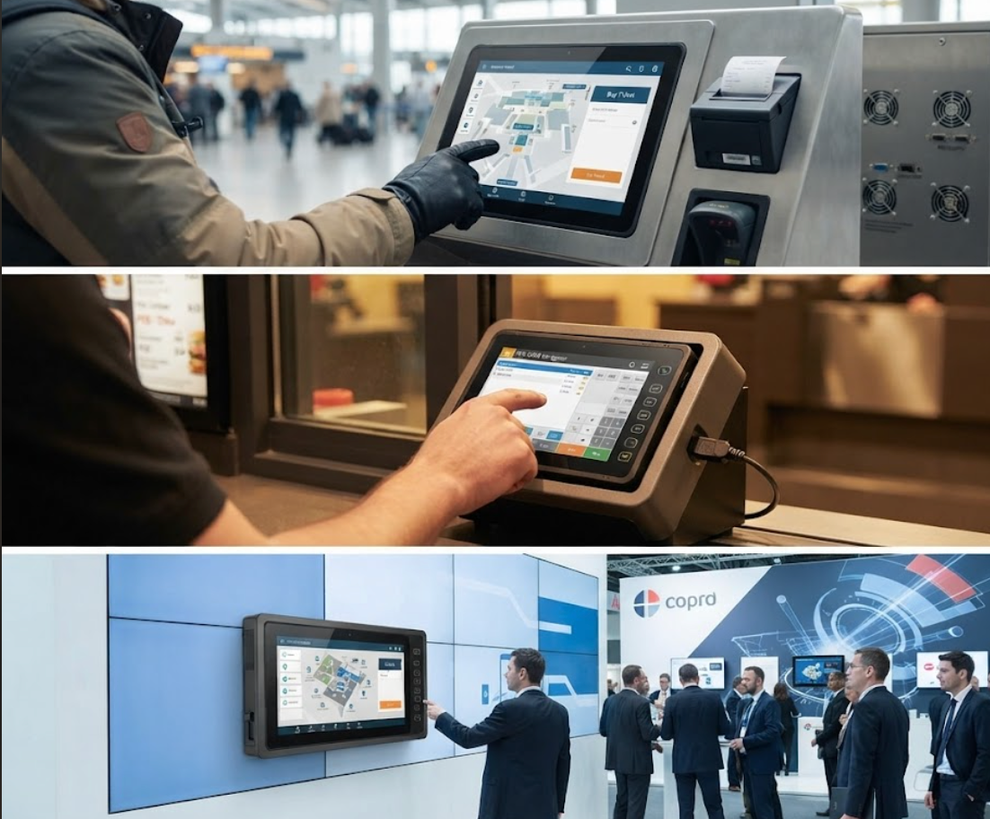 HTQ10A Android Rugged Tablet, HTXUK10A-55 Rugged Tablet, and SH5-W: Redefining Digital Signage Kiosk Infrastructure(图1) HTQ10A Android Rugged Tablet, HTXUK10A-55 Rugged Tablet, and SH5-W: Redefining Digital Signage Kiosk Infrastructure(图1)