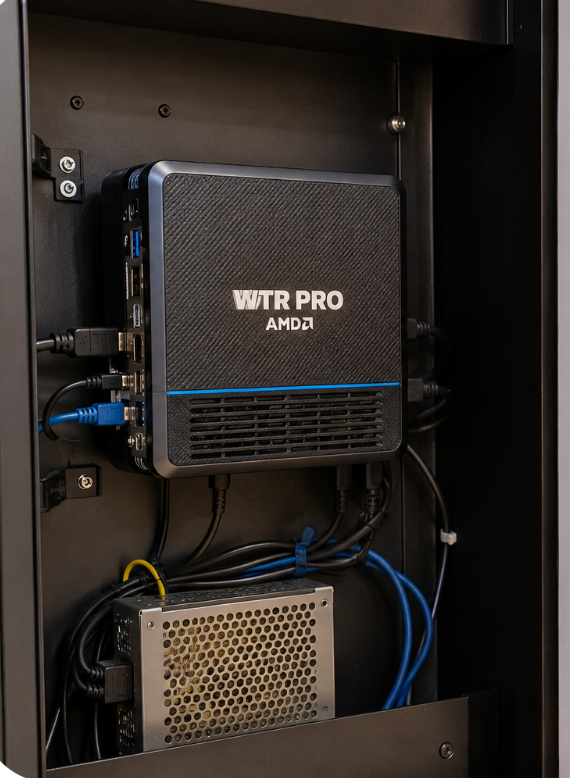 WTR PRO AMD and Palm-sized miniPC Power Next-Gen Digital Signage Kiosk Deployments(图1)