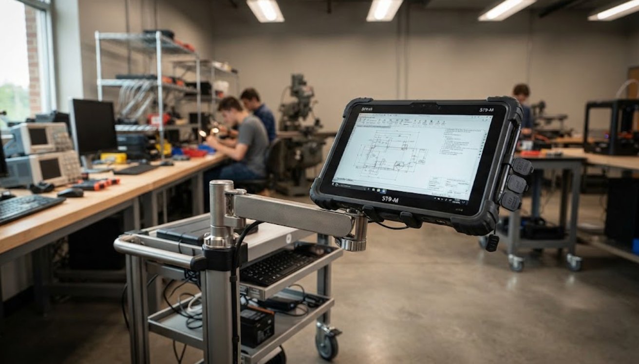 HTNJ08B Rugged Tablet and ST9-M: Transforming Modern Education Technology(图3) HTNJ08B Rugged Tablet and ST9-M: Transforming Modern Education Technology(图3)