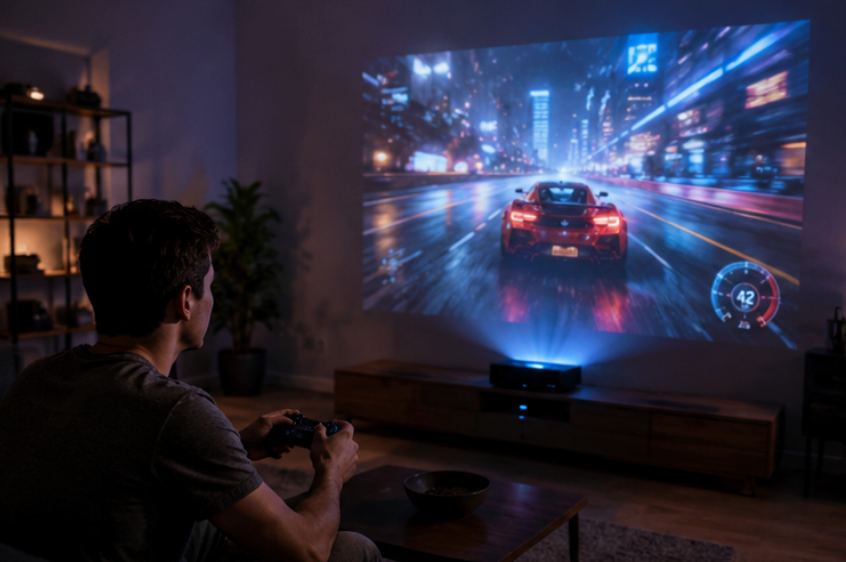 4K Home Projector and HT2500 Pro Ultra Projector Reshape Gaming Entertainment Trends(图1)