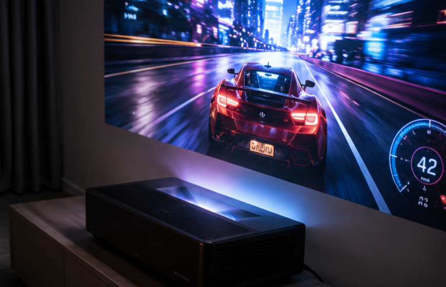 4K Home Projector and HT2500 Pro Ultra Projector Reshape Gaming Entertainment Trends(图2)
