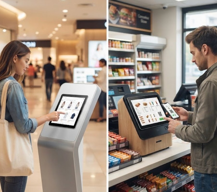 Cross-Brand Comparison: SH6 and SH5-W Rugged Tablets for Digital Signage Kiosk(图2)