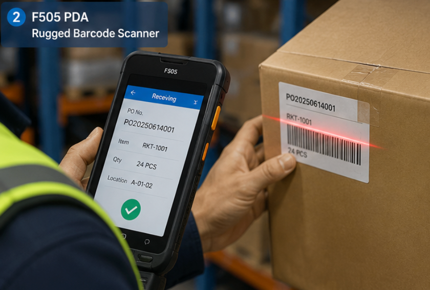 Palm-sized miniPC and Handheld PDA F505 Reshape Warehouse Logistics in 2026(图2) Palm-sized miniPC and Handheld PDA F505 Reshape Warehouse Logistics in 2026(图2)