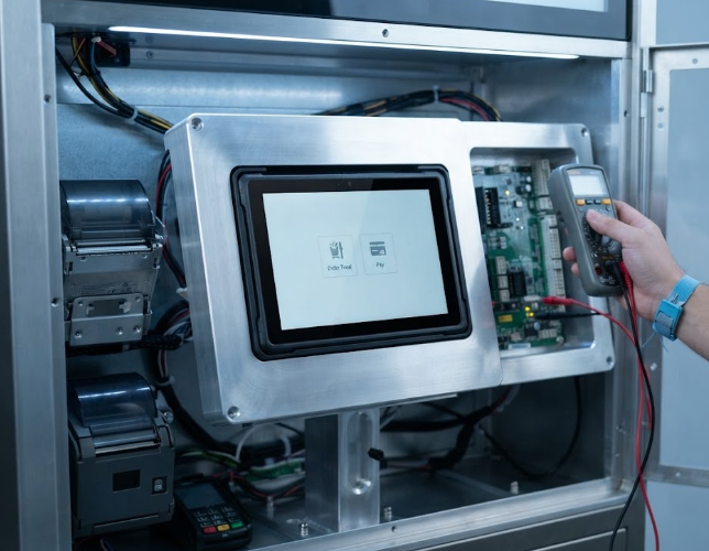 Digital Signage Kiosk Compliance Standards: HTXUK10A-55 Rugged Tablet, SH6, and HTQ10A Android Rugged Tablet(图2) Digital Signage Kiosk Compliance Standards: HTXUK10A-55 Rugged Tablet, SH6, and HTQ10A Android Rugged Tablet(图2)
