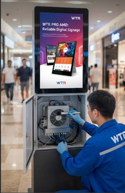 WTR PRO AMD, SH5-W and HCAR5000 MI: A Practical Maintenance Guide for Digital Signage Kiosks(图2)