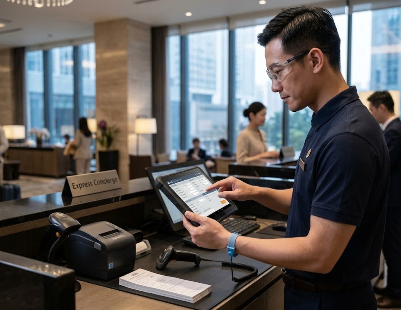 How HTNJ10B Handles Front Desk Check-In Under Real Load(图2)