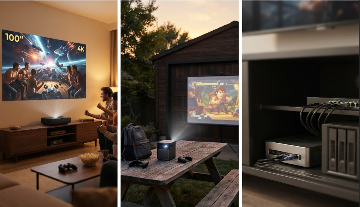 How to Install a Game-Ready Home Theater Around an Ultra-Short-Throw Laser Projector(图3) How to Install a Game-Ready Home Theater Around an Ultra-Short-Throw Laser Projector(图3)