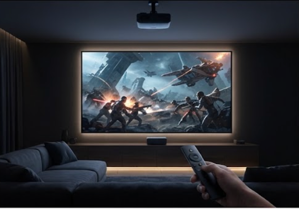 How to Set Up a Gaming and Home Theater Space with Hotus Projectors(图2)