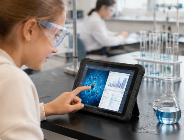 Troubleshooting the School Computer Lab: How Rugged Tablets Like the ST9-M Cut Downtime(图2)