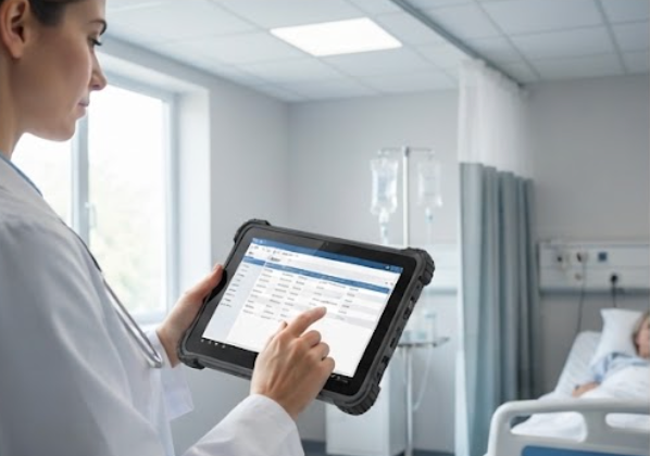 Rugged Medical Workstation Installation with HTYJ08A, HCAR5000 MI & ST13-J(图1) Rugged Medical Workstation Installation with HTYJ08A, HCAR5000 MI & ST13-J(图1)