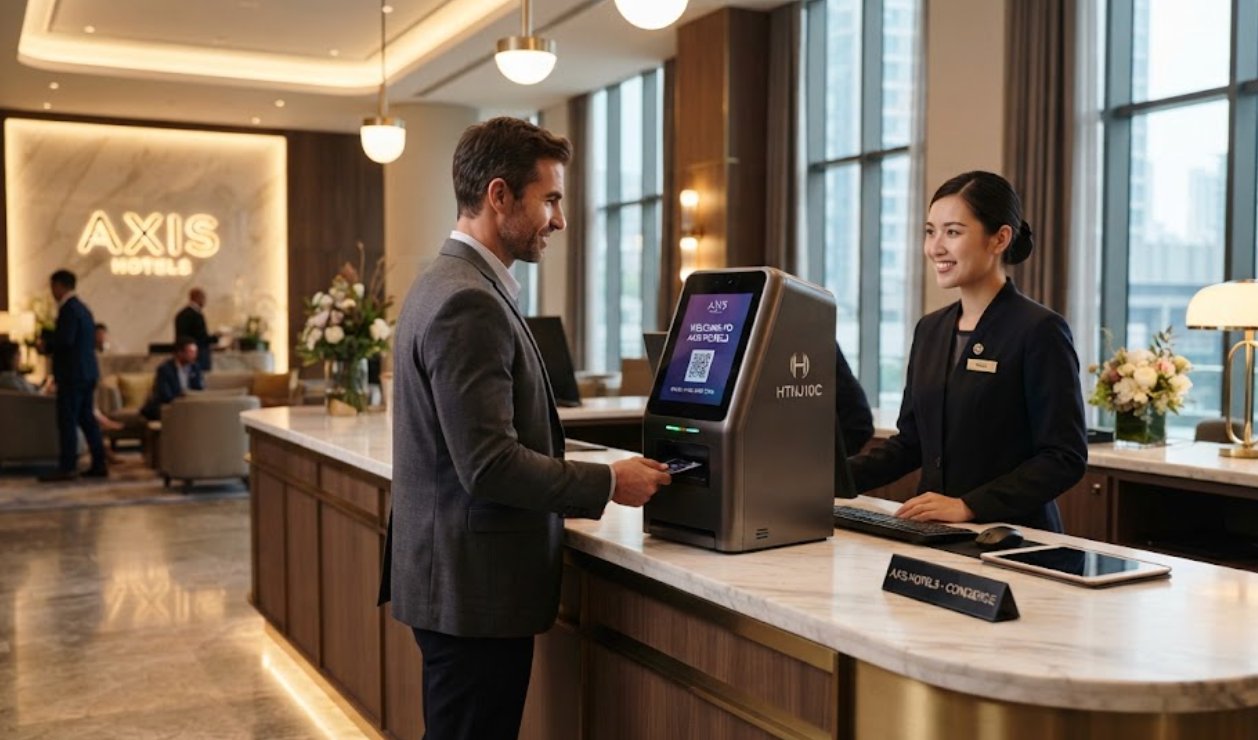 Hotel Front Desk and Guest Rooms Reimagined with Rugged Tablets and Mini PCs(图1) Hotel Front Desk and Guest Rooms Reimagined with Rugged Tablets and Mini PCs(图1)