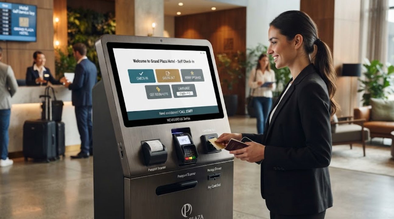 Hotel Front Desk and Guest Rooms Reimagined with Rugged Tablets and Mini PCs(图2) Hotel Front Desk and Guest Rooms Reimagined with Rugged Tablets and Mini PCs(图2)