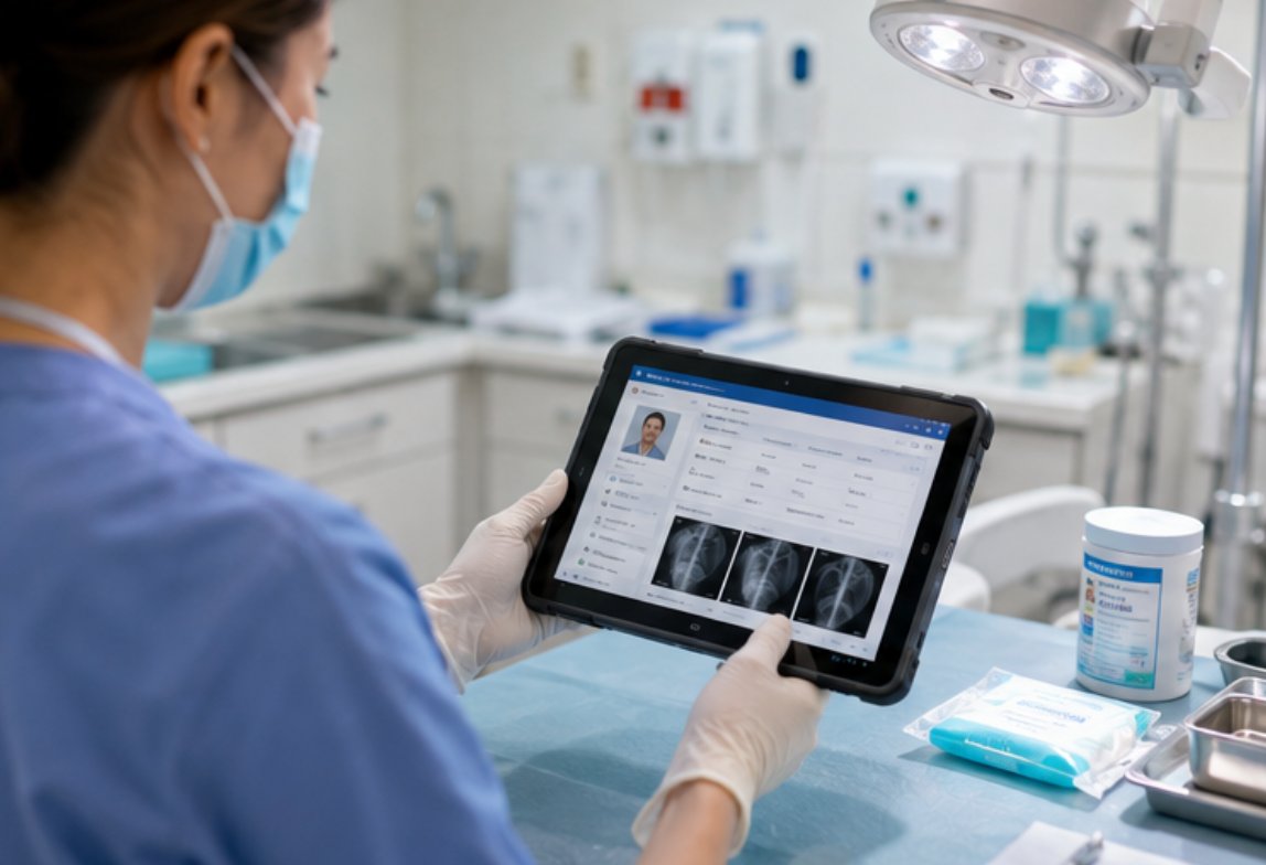 WTR PRO AMD and ST11 Rugged Tablets Power Medical Workstations(图3)