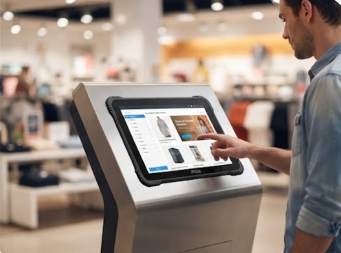 Digital Signage Kiosk ROI: Pairing SH6 and HTQ10A with a WTR PRO AMD Content Backend(图2) Digital Signage Kiosk ROI: Pairing SH6 and HTQ10A with a WTR PRO AMD Content Backend(图2)