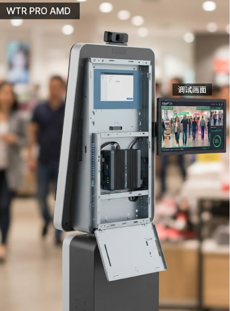 WTR PRO AMD and Palm-sized miniPC: The Kiosk Stopped Being a Screen(图1) WTR PRO AMD and Palm-sized miniPC: The Kiosk Stopped Being a Screen(图1)