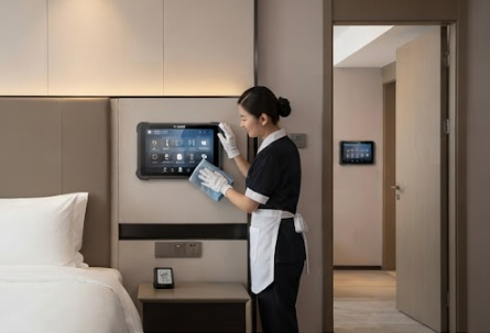 HTNJ08A and HTNJ10C: A Hotel Front Desk and Guest Room Installation Plan(图2)