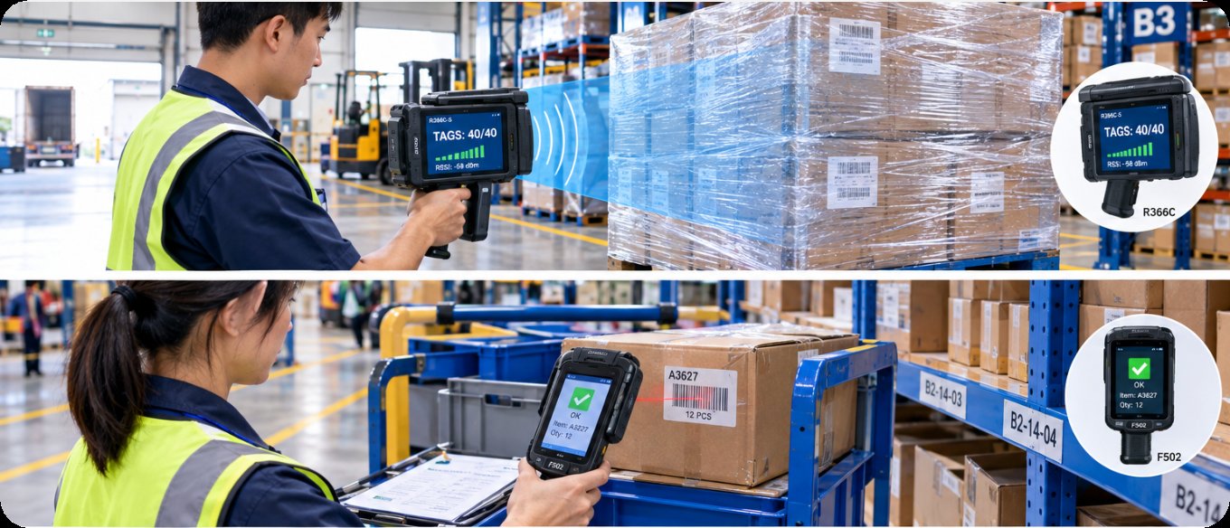 R366C-S, F502 and RS51: A Warehouse Data Capture Starter Guide(图2) R366C-S, F502 and RS51: A Warehouse Data Capture Starter Guide(图2)