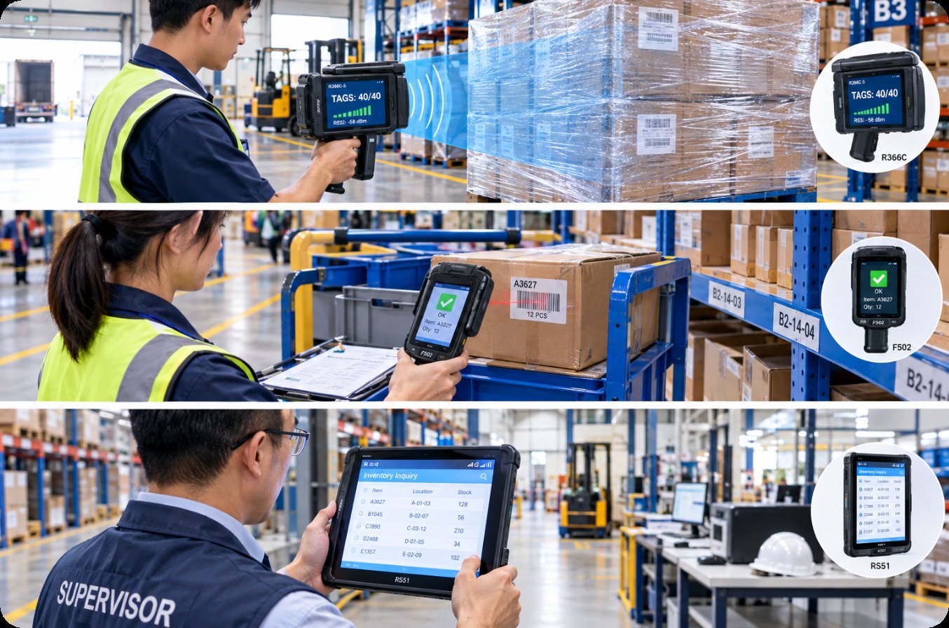 R366C-S, F502 and RS51: A Warehouse Data Capture Starter Guide(图1) R366C-S, F502 and RS51: A Warehouse Data Capture Starter Guide(图1)