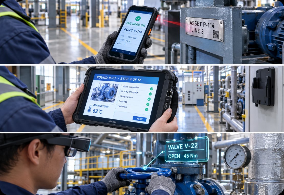 F502, HTYJ10A and AR Smart Glasses: Three Contact Points Where a Plant Walk Stalls(图3)
