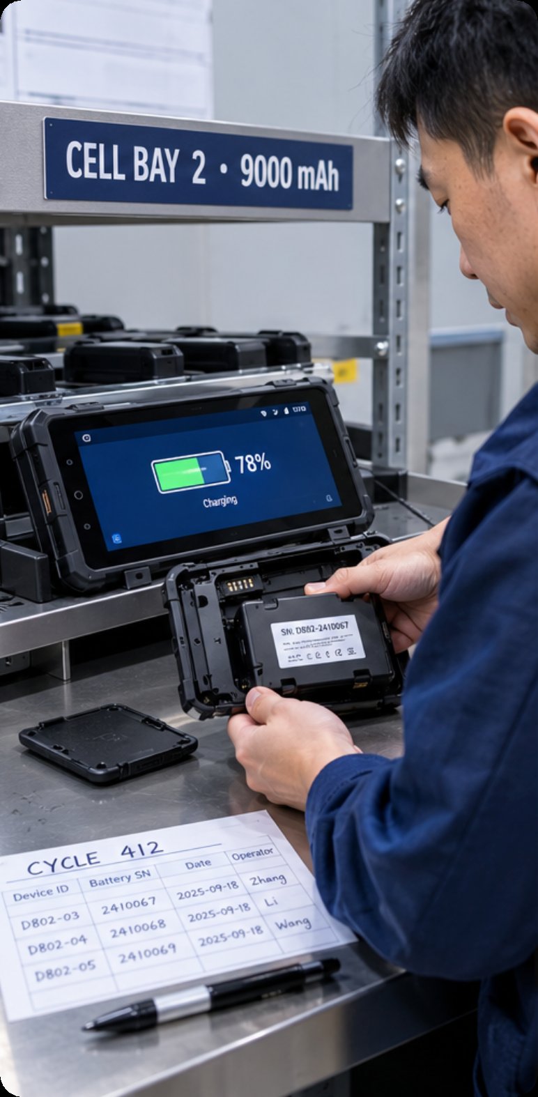 <strong>RFID Industrial PDA D802, T80 </strong>