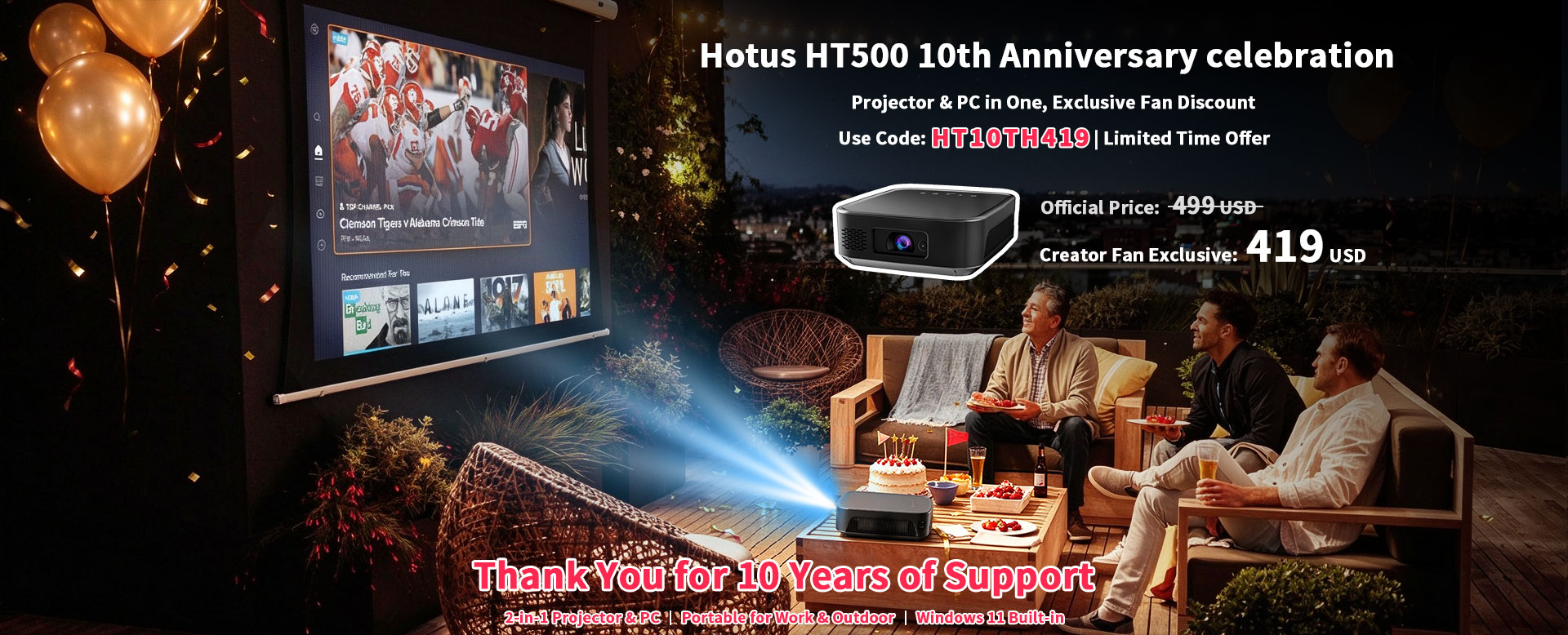 <strong>Hotus HT500 10th Anniversary C</strong>