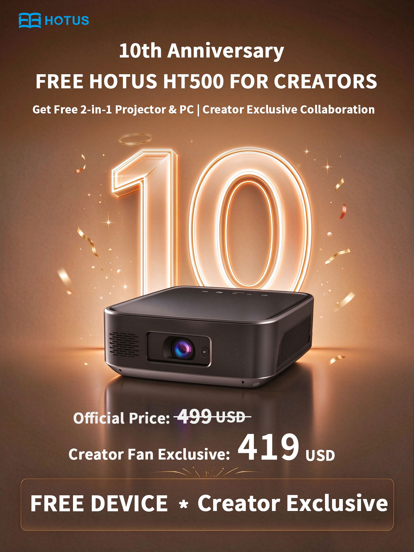 <strong>Hotus HT500 Global Creator Spo</strong>